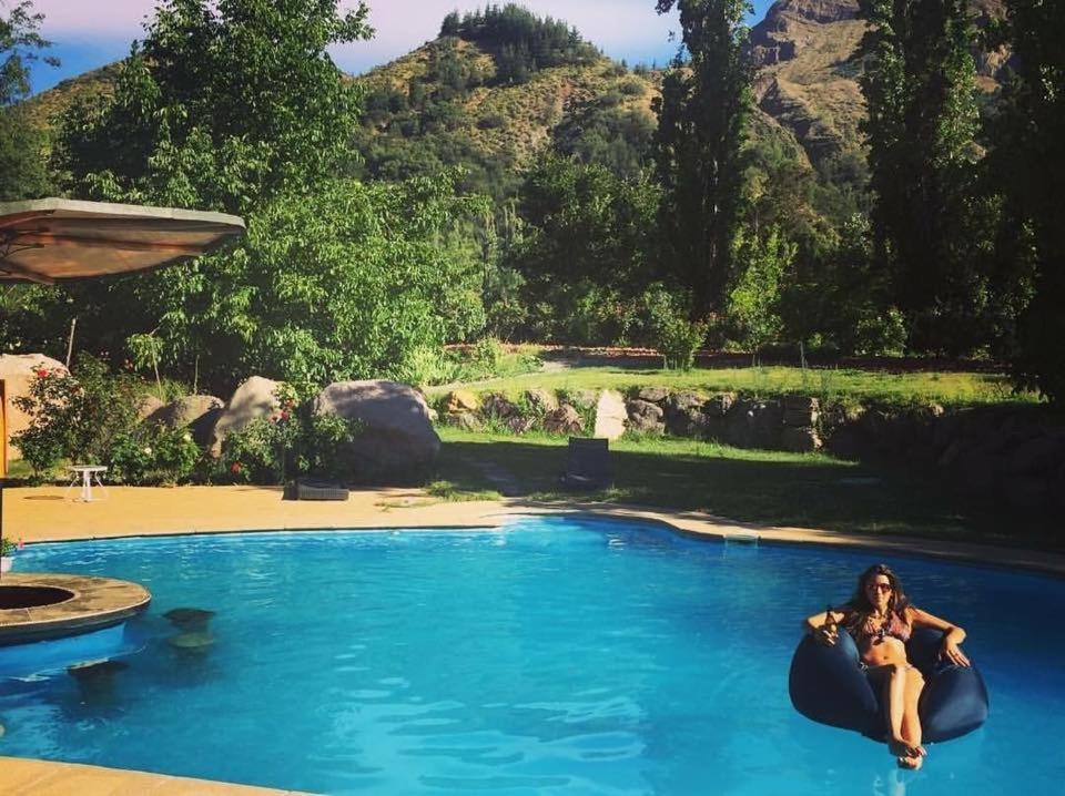 Cascada Lodge Cajon Del Maipo San José de Maipo Eksteriør billede